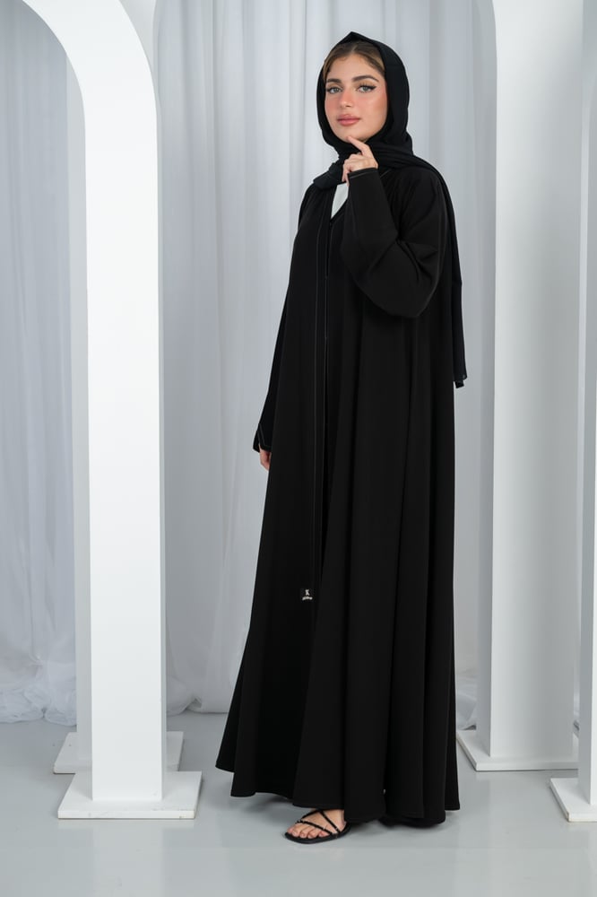 Royal Korean first grade flared abaya