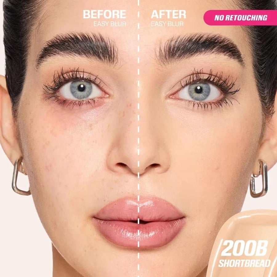 هدى بيوتي كريم اساس ايزي بلور - شورتبريد 200B