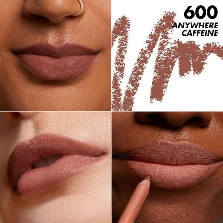 ميك اب فور ايفر قلم تحديد الشفاه ارتست - 600 anywhere caffeine