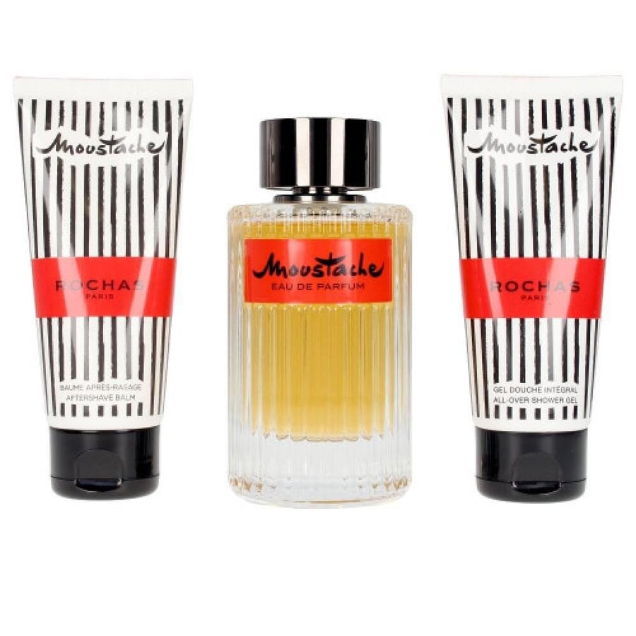طقم روشاس موستاش او دو بارفيوم عطر 125مل بودي لوشن 75مل افترشف 75مل