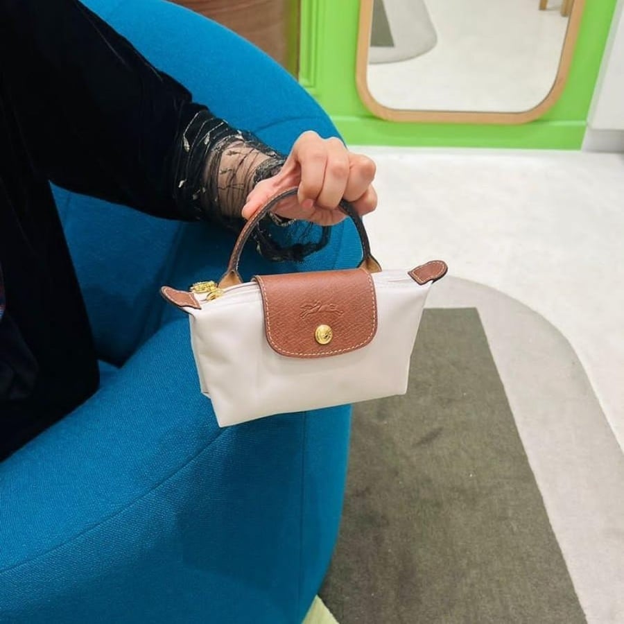 Longchamp in beige color - XS