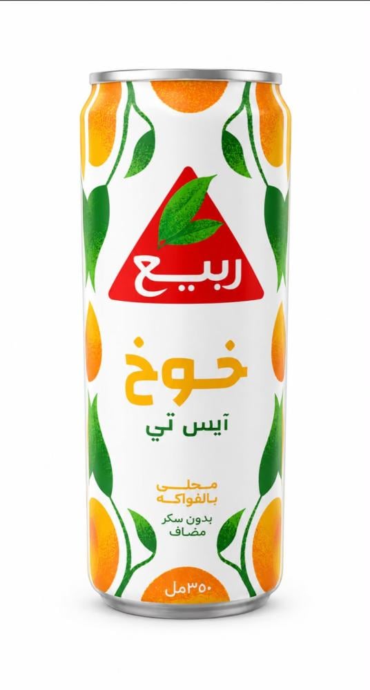 ربيع خوخ ايس تي محلى بالفواكه بدون سكر مضاف 320 مل
