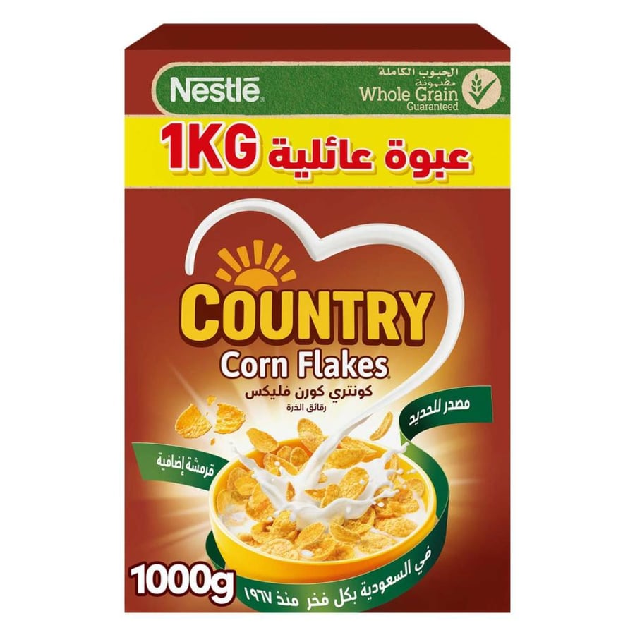 نستله كونتري كورن فليكس عائلي 1000 غ