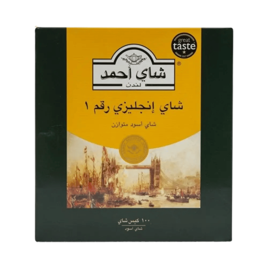 شاي أحمد الشاي الإنجليزي 100 كيس