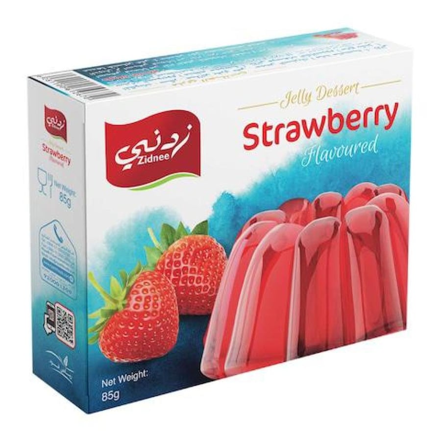 زدني حلوي الجيلاين نكهة الفراوله 85 غ