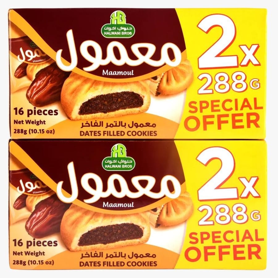 معمول التمر والبر حلواني 288غ ×2