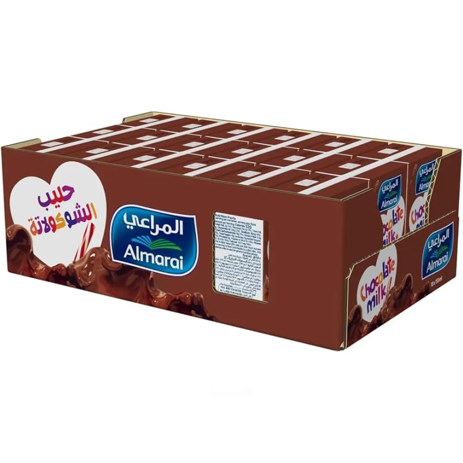 المراعي حليب شوكولاتة 18*  150 مل