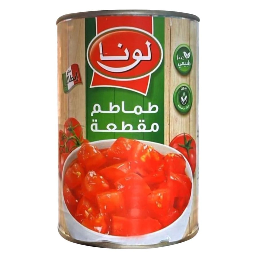 لونا طماطم مقطعة 400 جم