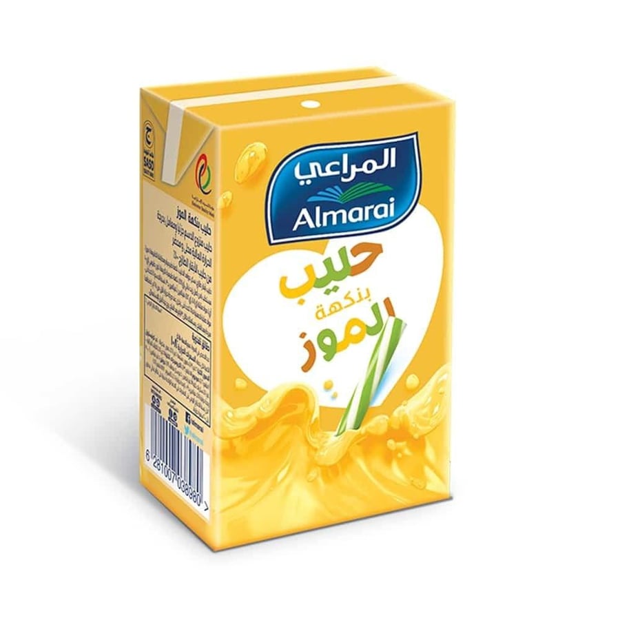 حليب نجوم بنكهة الموز (المراعي) 150م
