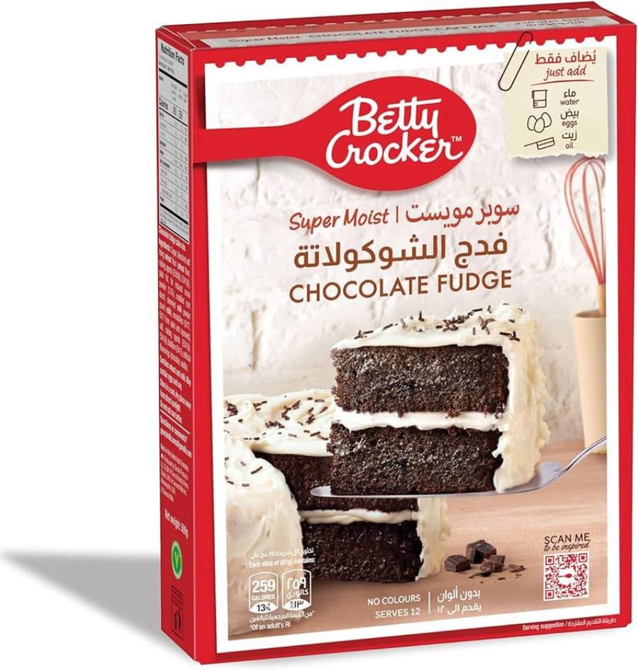 خليط كيك بيتي كروكر500جم متنوع