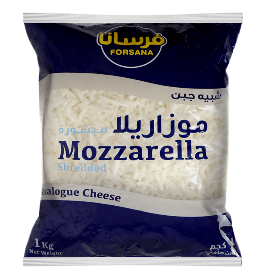 جبن موزورلا مبشورة فرسانا 200غ