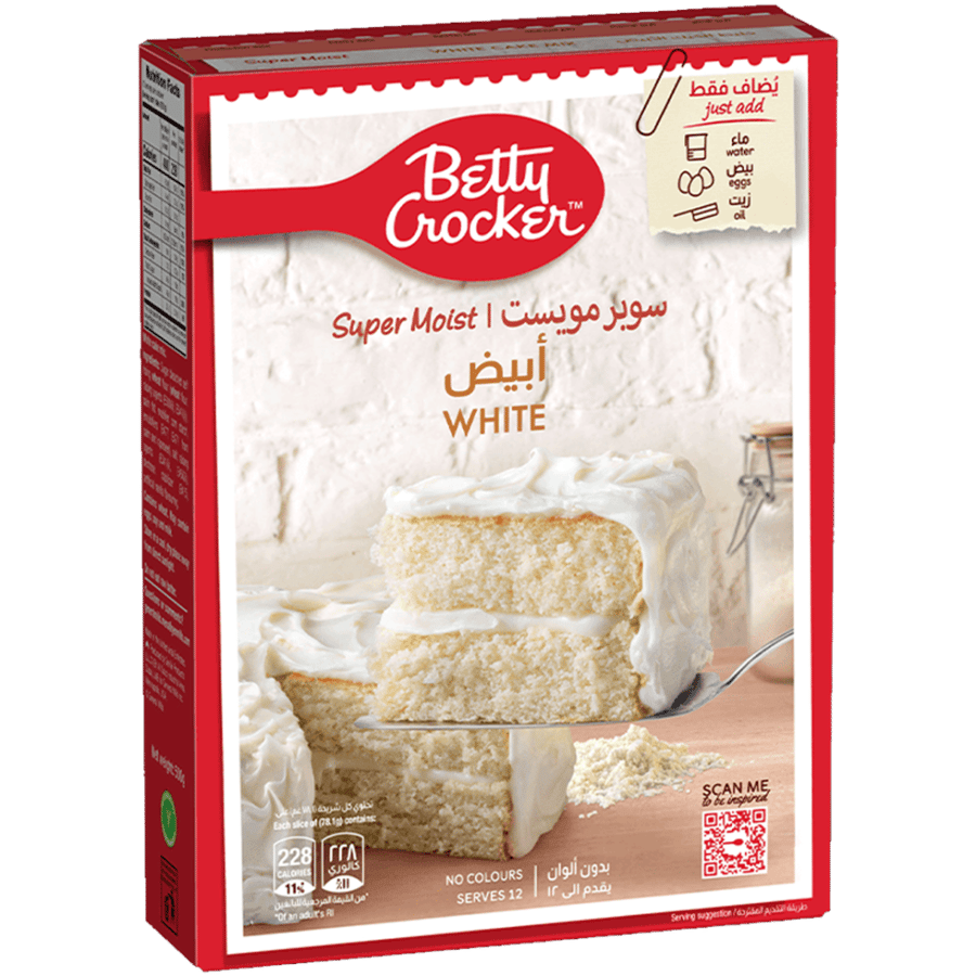 بتي كوكر سوبر مويست ابيض 500غ