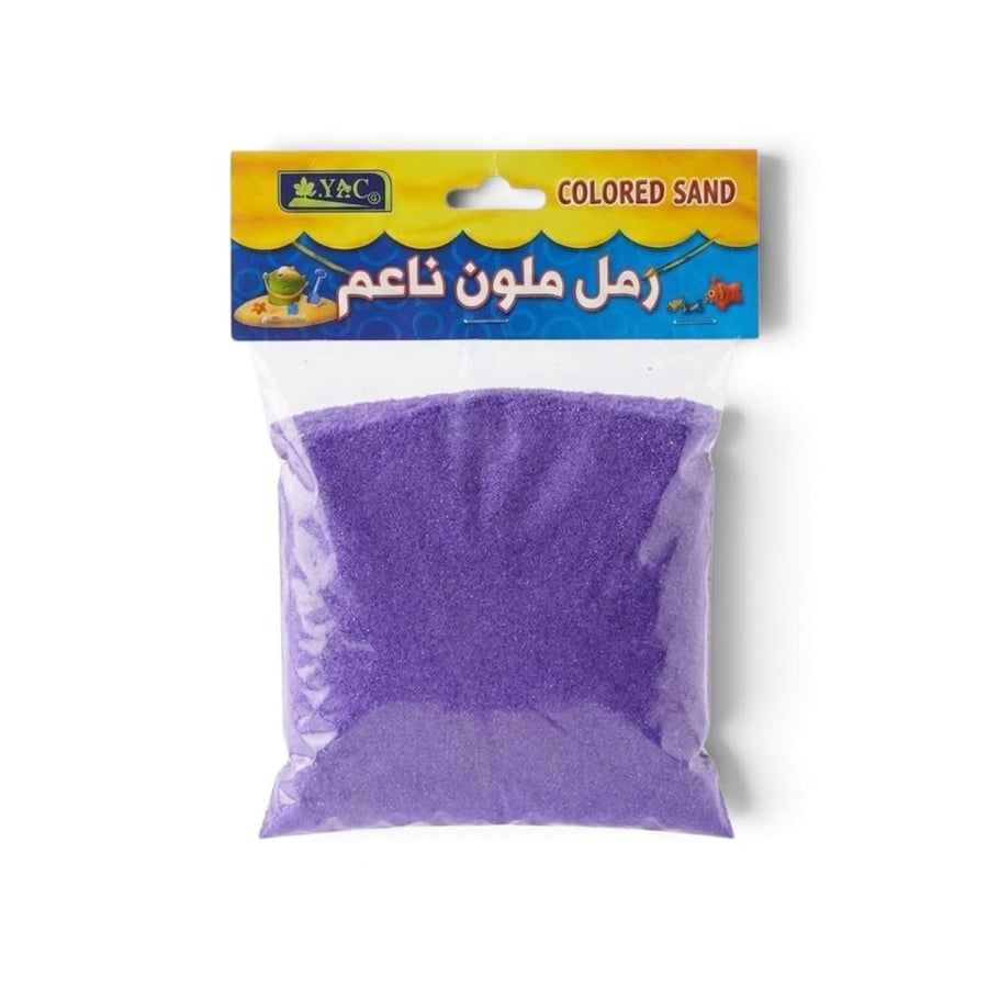رمل ملون ناعم كيس 300 جرام