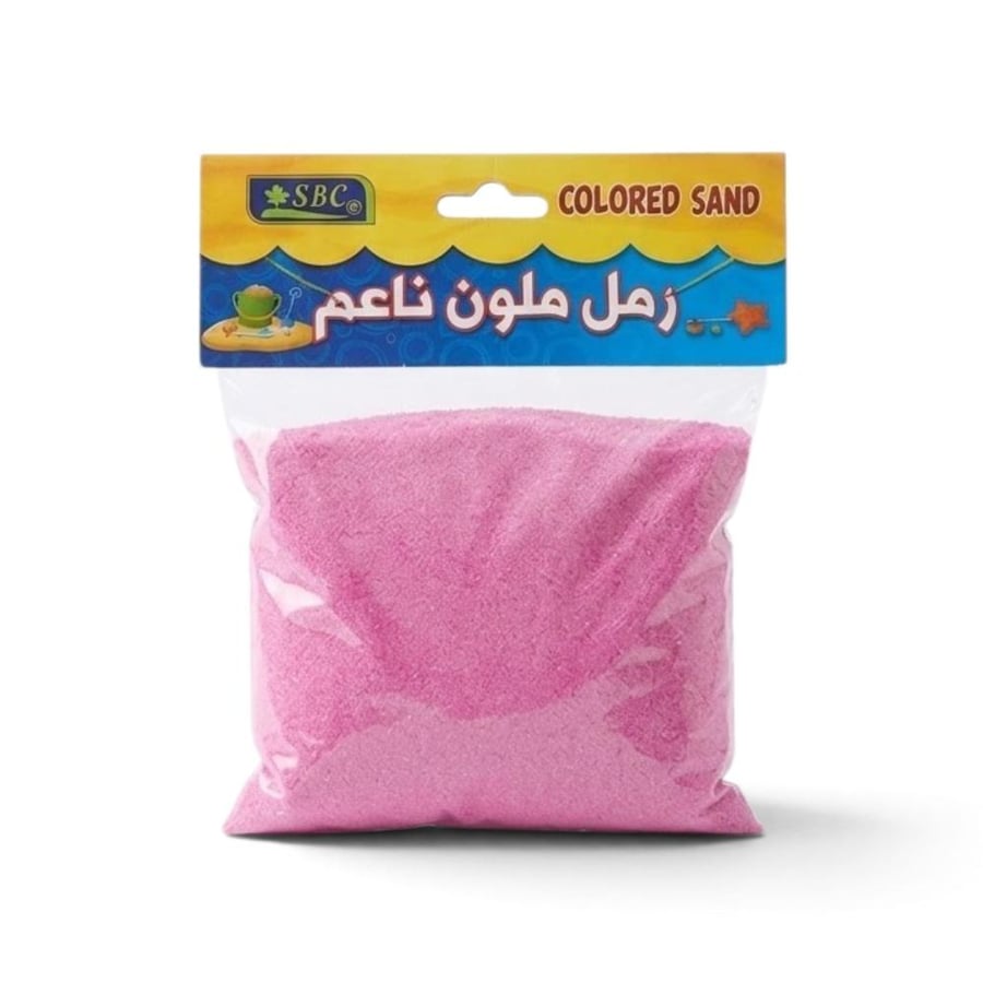 رمل ملون ناعم كيس 300 جرام