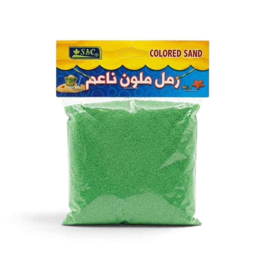 رمل ملون ناعم كيس 300 جرام