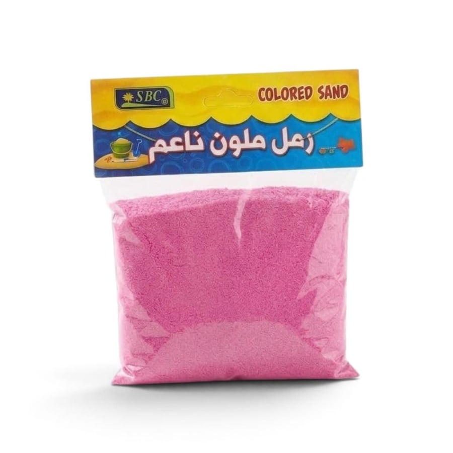رمل ملون ناعم كيس 300 جرام