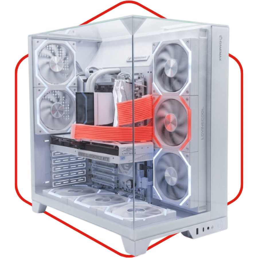 RYZEN 5 9600X - RTX5070 - RAM32GB - 1TB- R55UW