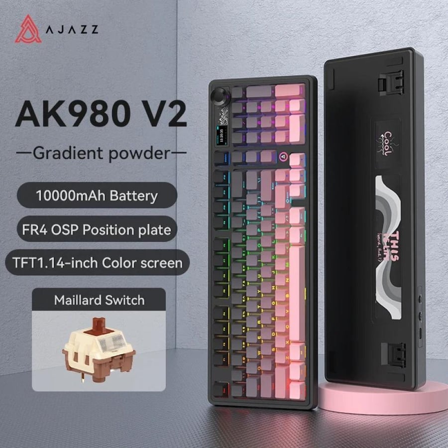 لوحة مفاتيح ألعاب AJAZZ AK980 V2