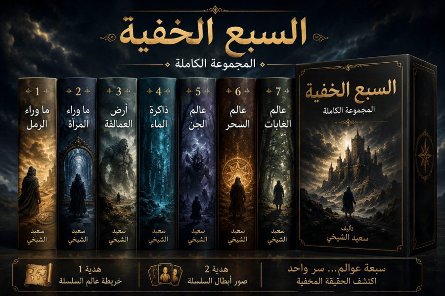 السبع الخفية — المجموعة الكاملة 7 كتب