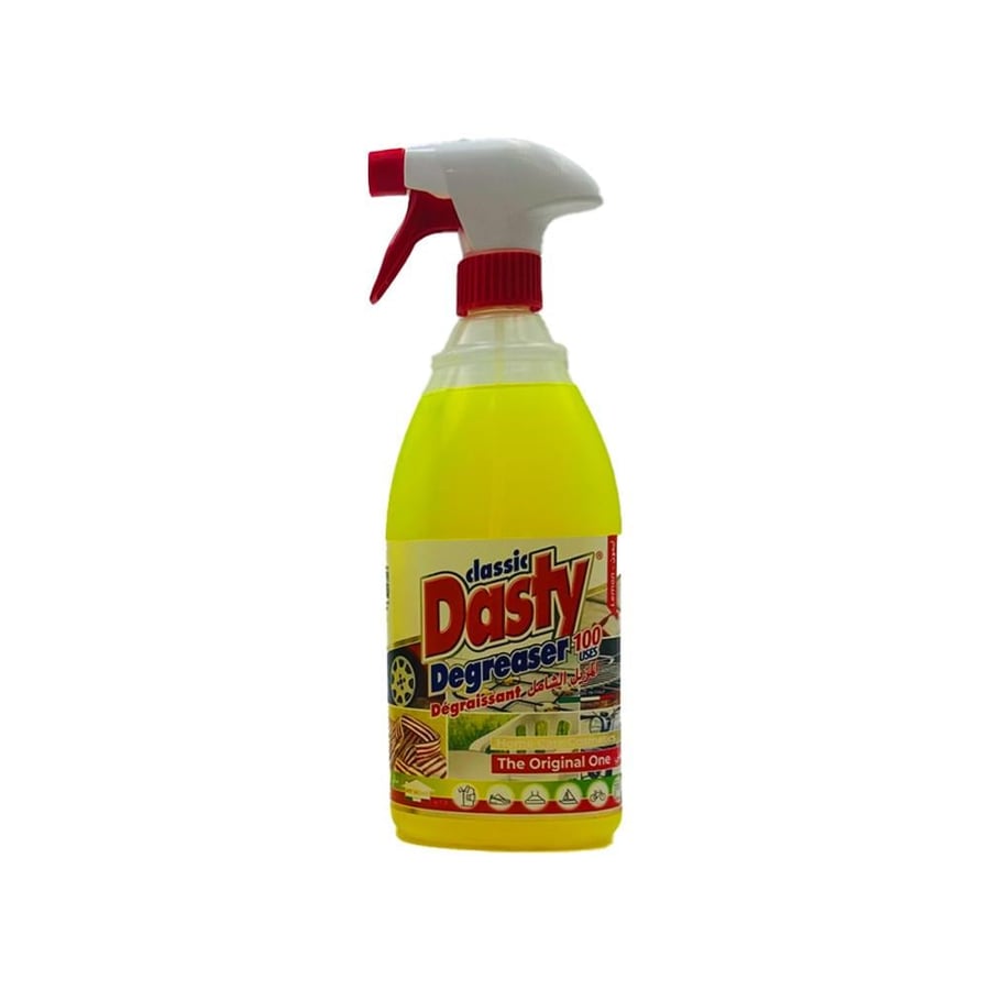 Dusty all-purpose cleaner spray