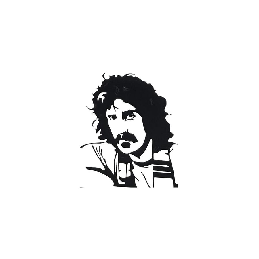 Black sticker frank