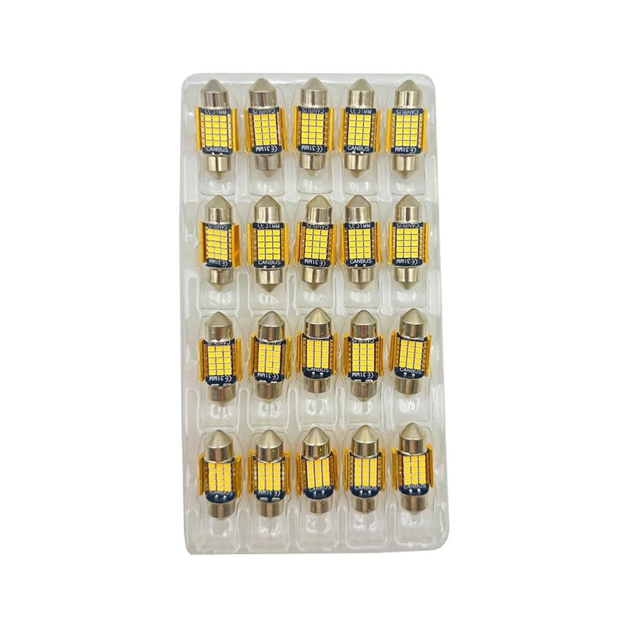 Small size ceiling lamp set, 20 pieces, cream color, LED