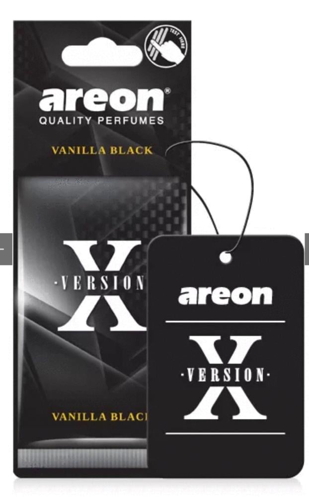 Oreon X air freshener with black vanilla scent