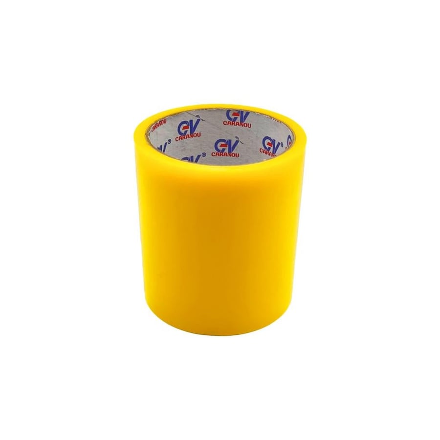 Wrapping binding decorations agency transparent width 10 cm yellow