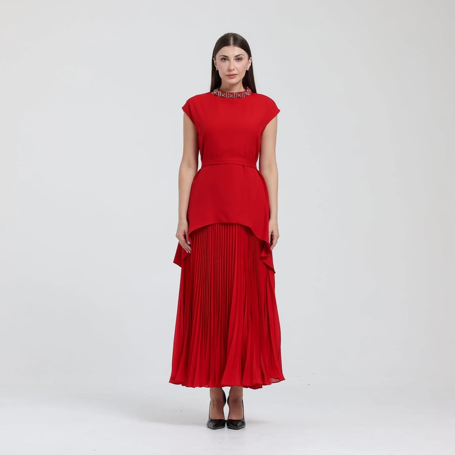 Pleated Ceramic Dress