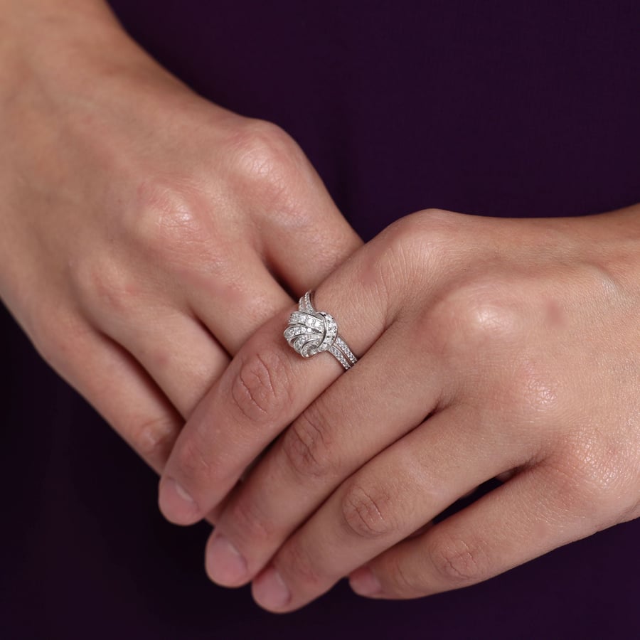 Infinite Glitter Ring