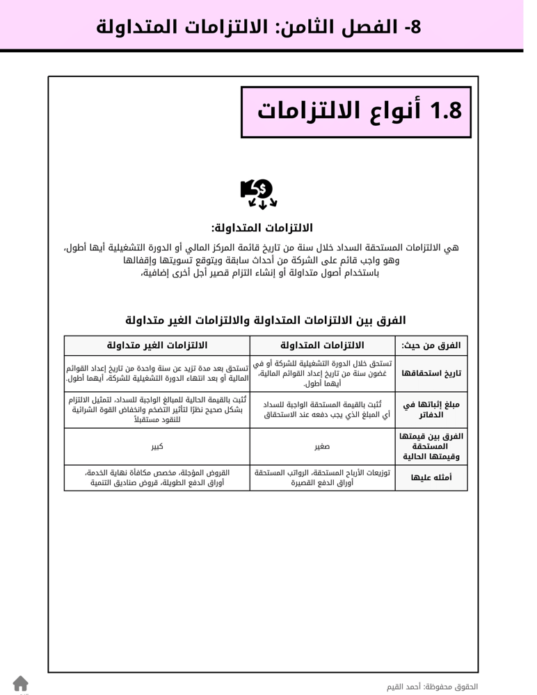 فني محاسبة الالتزامات