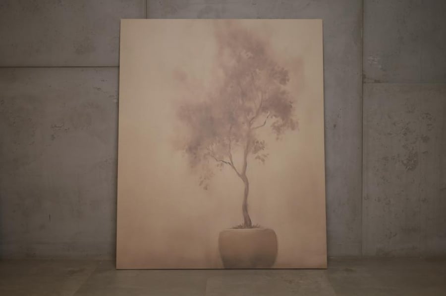 Vintage Tree Painting