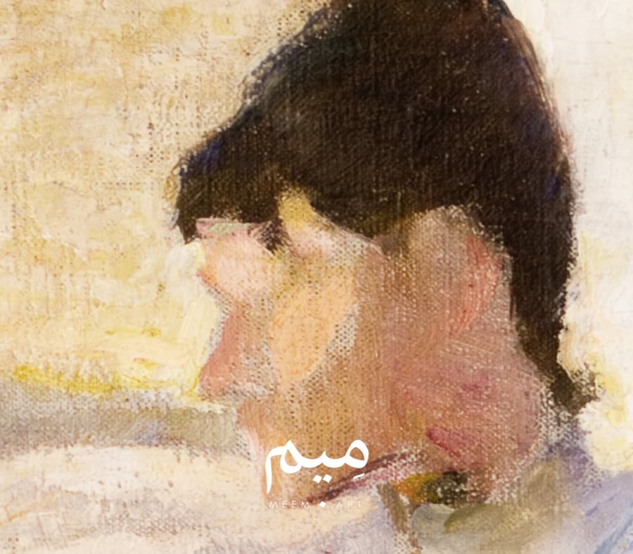 لوحة تأمل فنتج - لوح كانفس - لوحات جداريه - ميم آرت