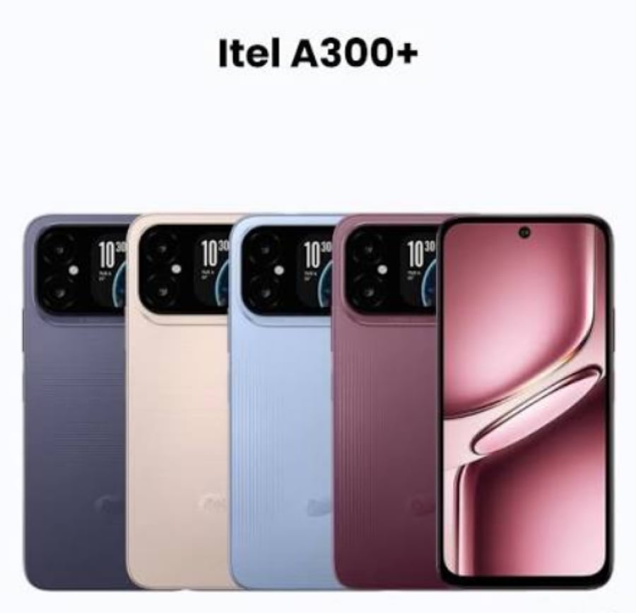 ايتل +A300 ذاكرة 128 جيجا 6+12 رام 4G