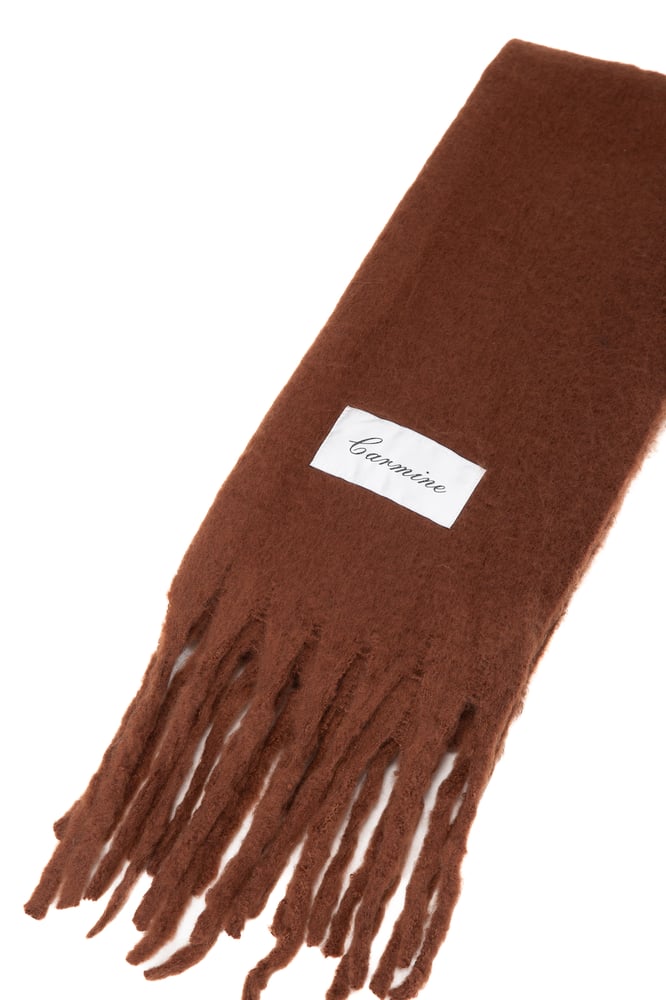 Dark Sky Oversized Wool Scarf