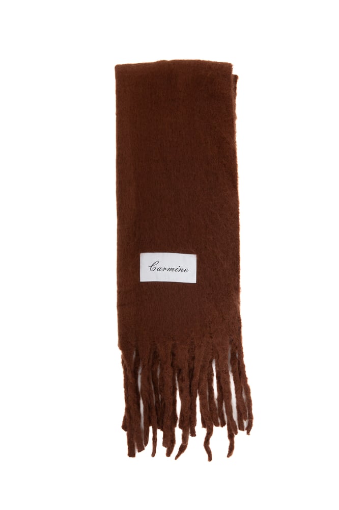 Dark Sky Oversized Wool Scarf