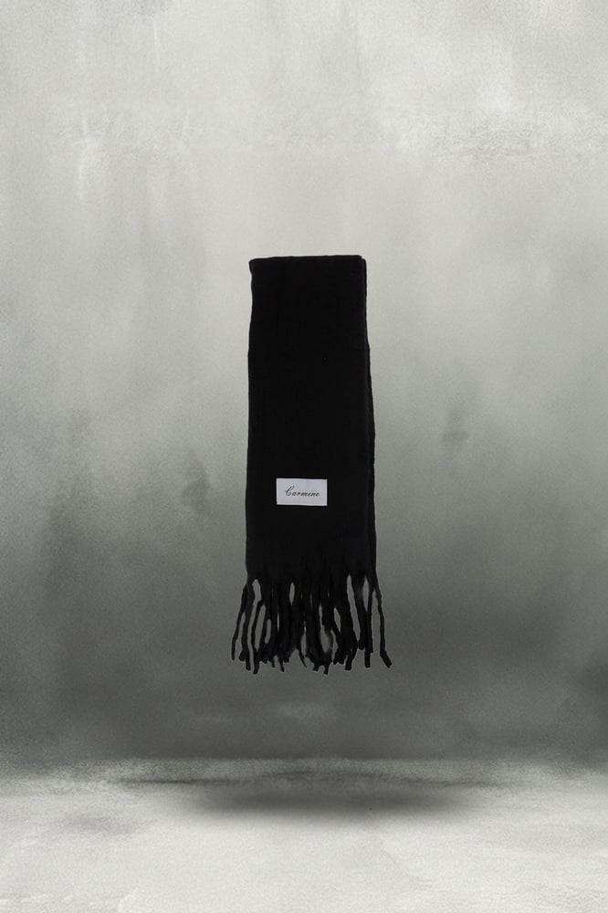 Dark Sky Oversized Wool Scarf