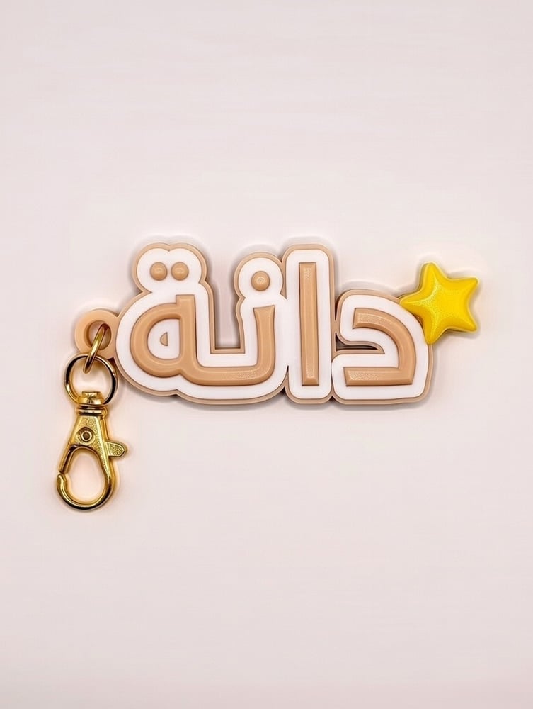 ميدالية الاسم مع نجمة