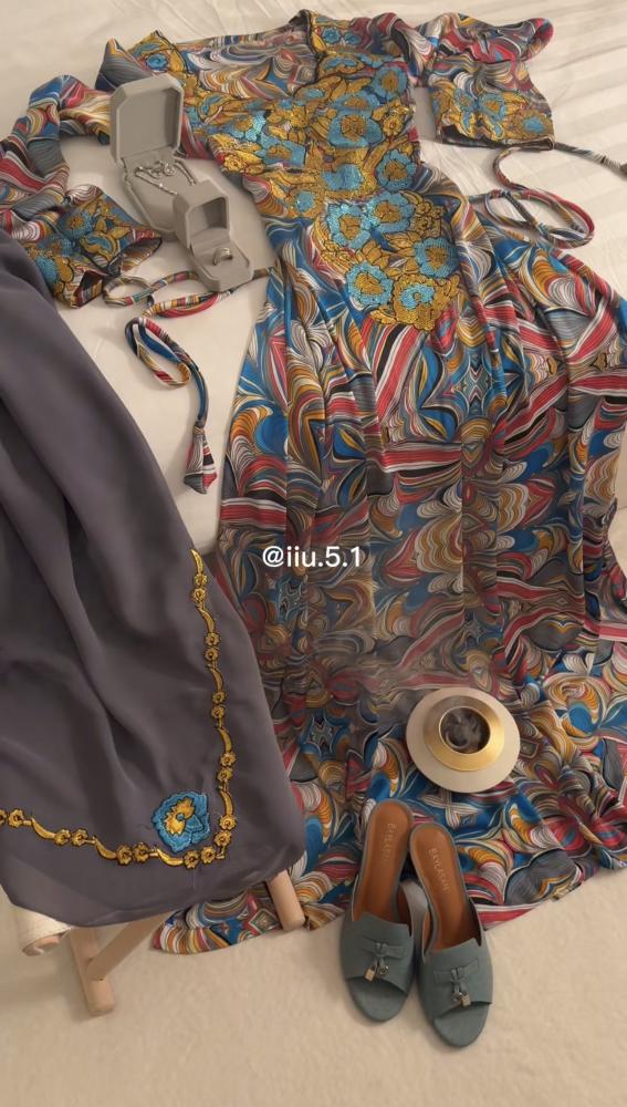 مخور ملون ب طرحه ️‍