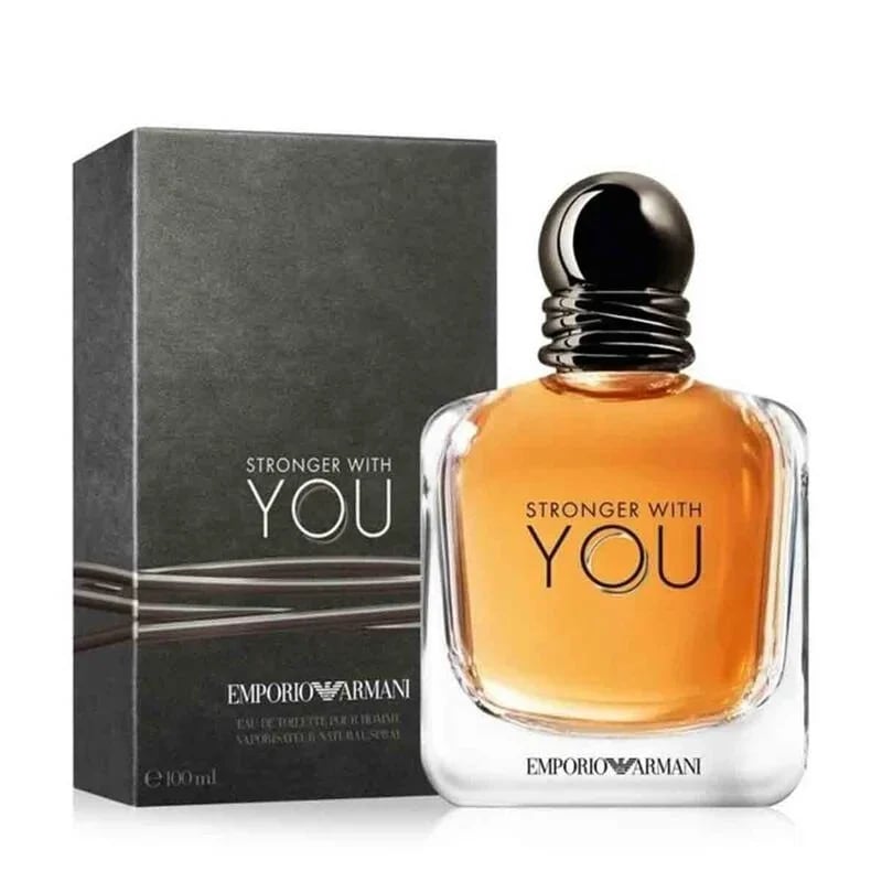 عطر ارماني سترونجر ويذ يو الرجالي او دو تواليت 100مل