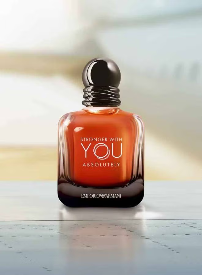 عطر ارماني سترونجر ويذ يو ابسلوتلي الرجالي او دو بارفيوم 100مل