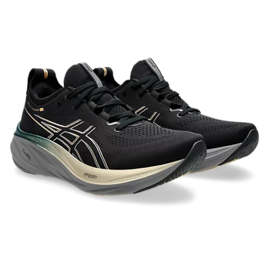 حذاء الجري ASICS Gel-Nimbus 26 باللون الأسود