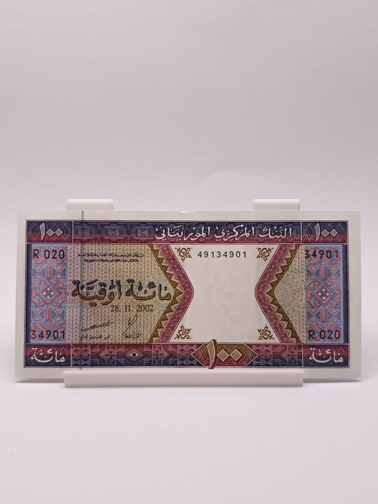 100 أوقية موريتانيا 2002 م