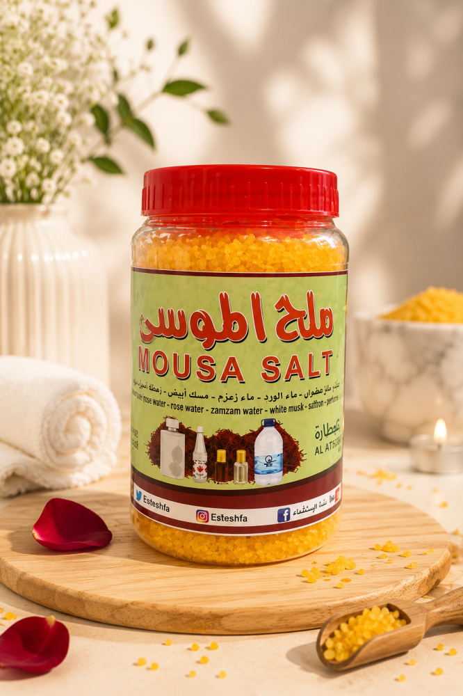 ملح الموسى للعناية بالجسم (500جرام)