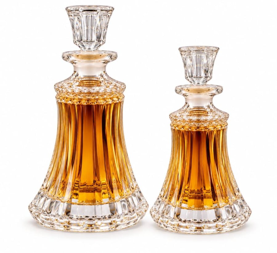 زجاجة عطر زجاجية شفافة ودهن عود فاخرة – 250 مل و430 مل