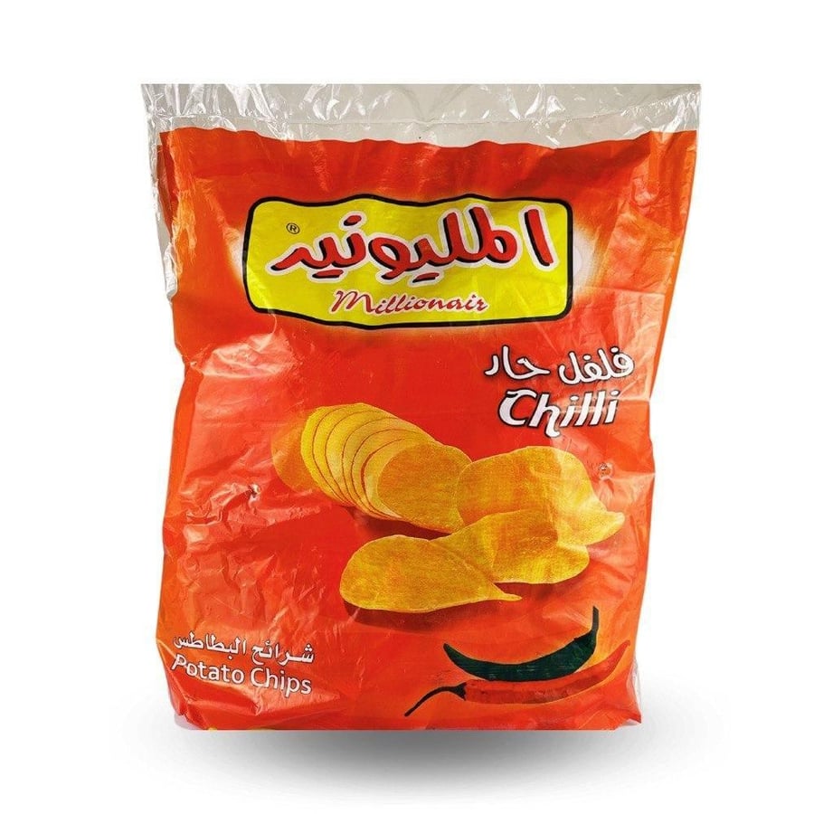 بطاطس المليونير فلفل حار | كيس | 20 حبة * 12غ