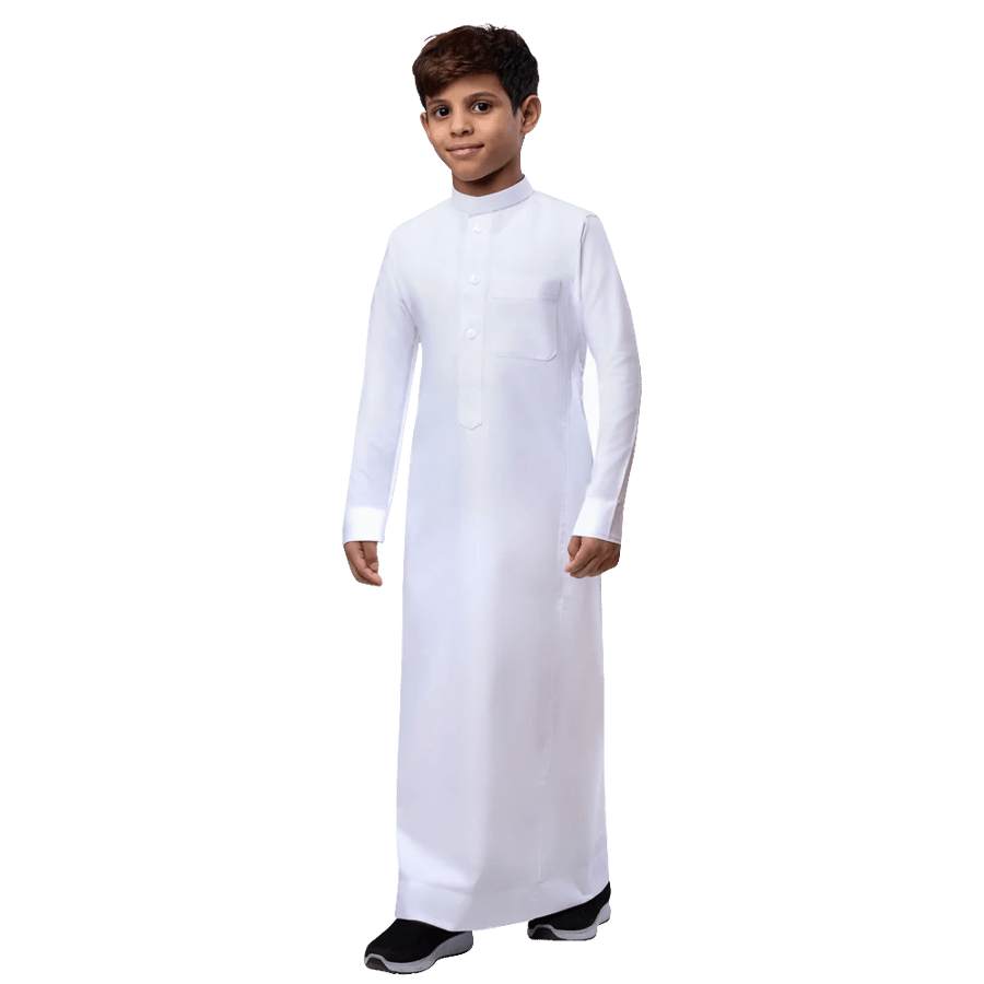 ثوب الأصيل ولادي: أزرار (ساده)