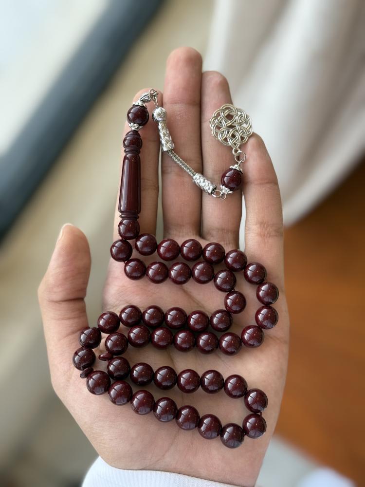 سبحة بكلايت مع التغليف معدن 122