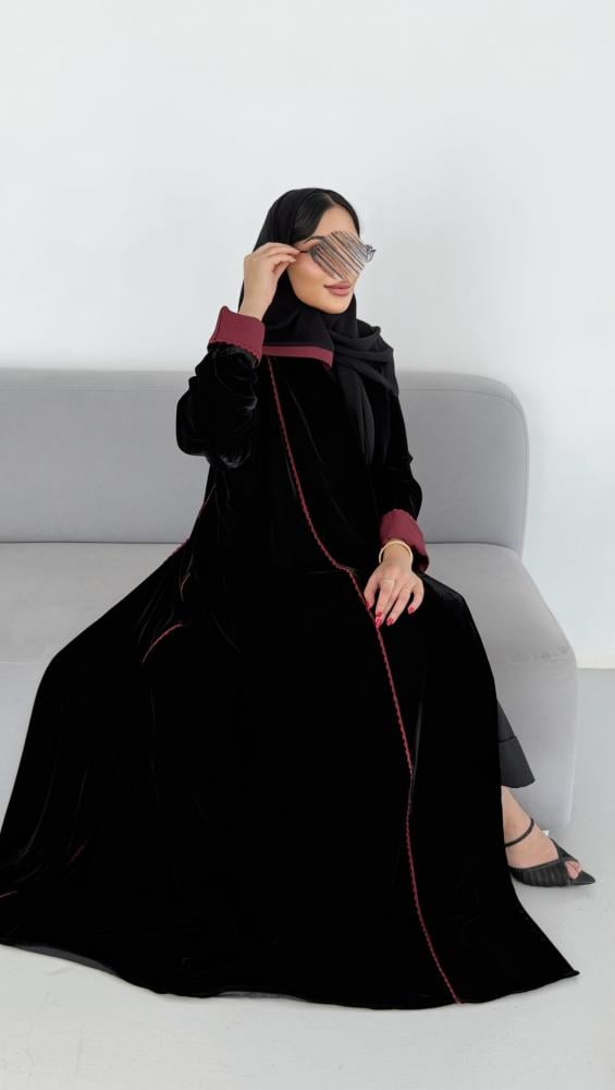 عبايه جزل مخمل