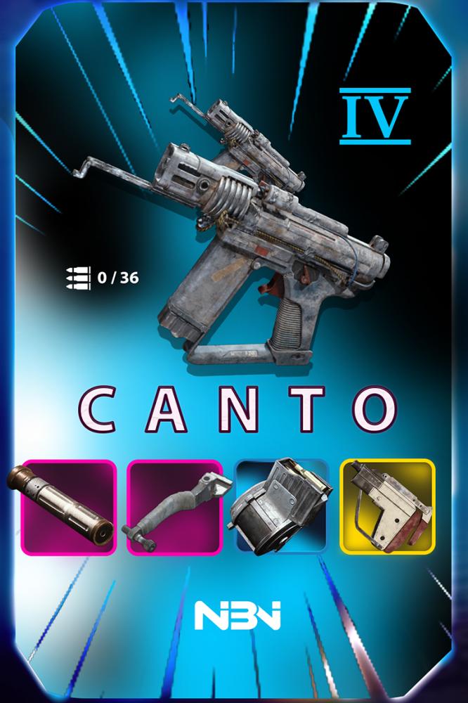 سلاح كانتوا IV مع كامل الإضافات ارك ريدرز - Arc Raiders Canto IV Full Attachments